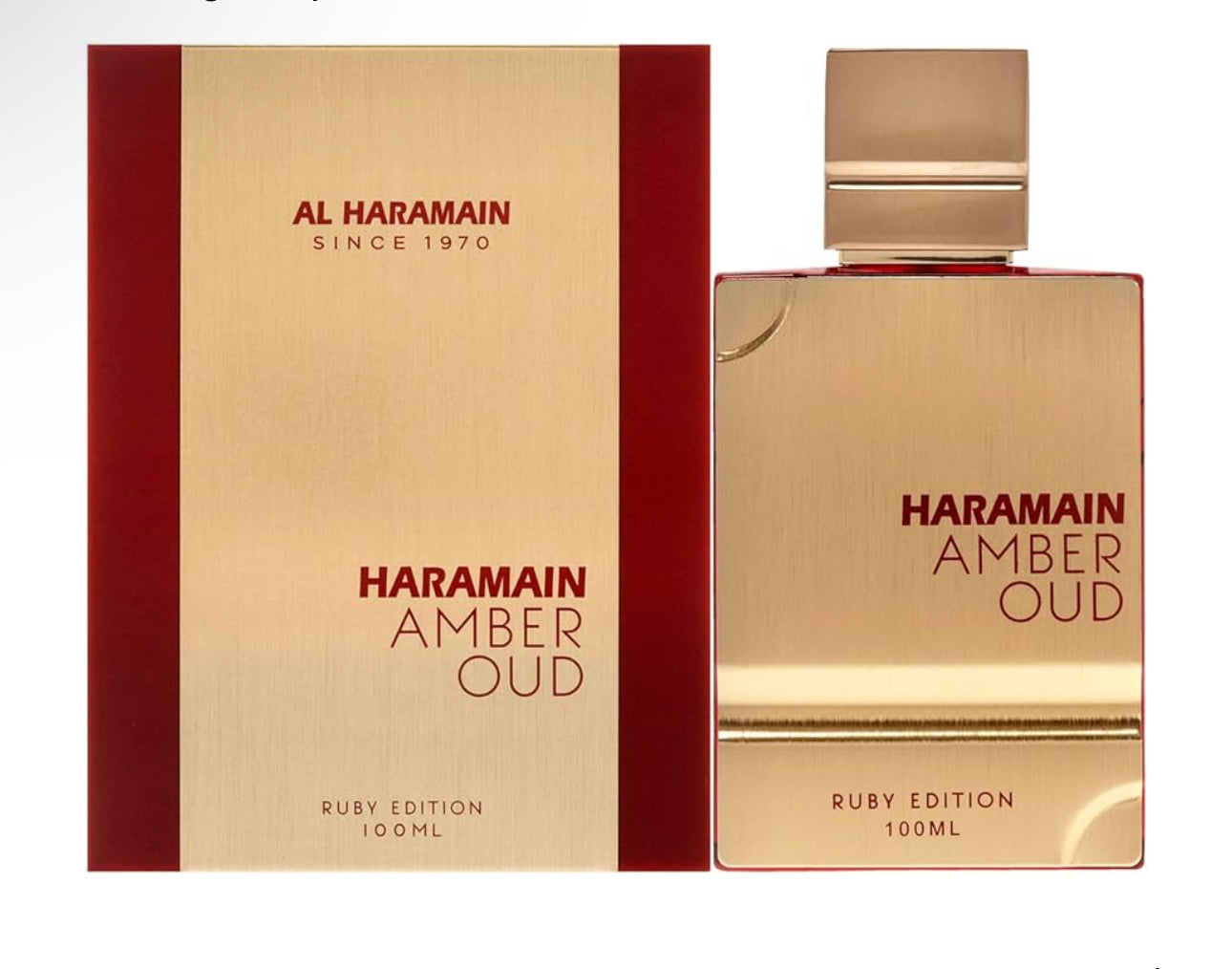 Al Haramain Amber Oud Ruby Edition - Arabian Perfume for Women and Men - Unisex Amber Perfume - Long Lasting Perfume for Men and Women -