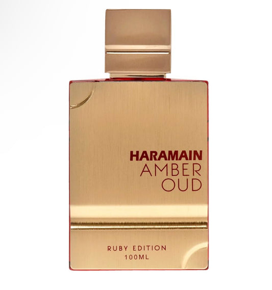 Al Haramain Amber Oud Ruby Edition - Arabian Perfume for Women and Men - Unisex Amber Perfume - Long Lasting Perfume for Men and Women -